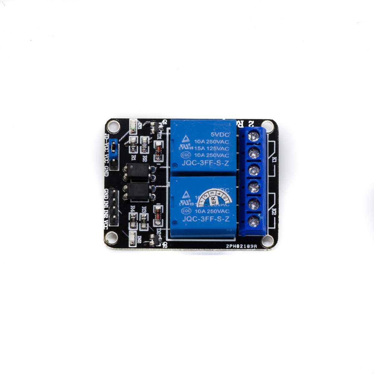 Modulo Relay 2 Canales Optoacoplado P/ Arduino Raspberry Pic