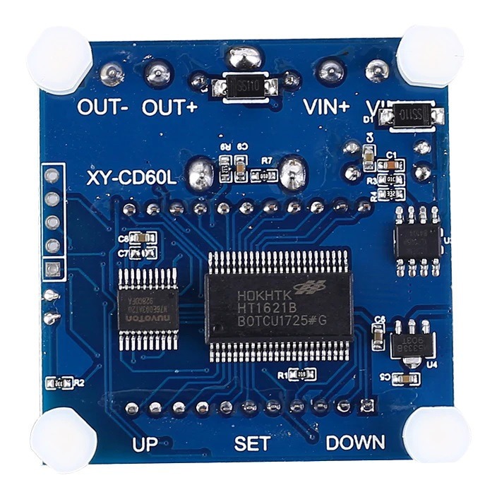 Control De Carga Y Descarga De Bateria Xy-cd60l 6v 60v - Imagen 3