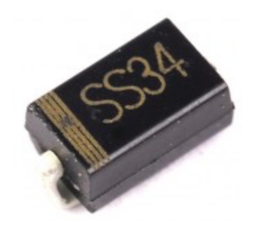 Ss 34 Ss-34 Ss34 Diodo Schottky 2.5 A 40 V Sma X 2 Unidades