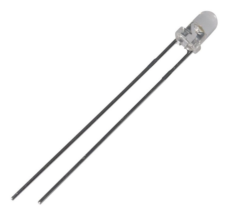 Led Blanco 3 Mm Pack 10 Unidades