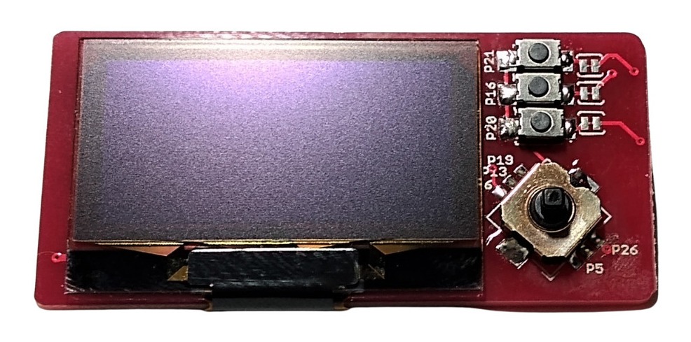 Modulo Display 1.3 Raspberry Oled Spi Azul Joystick Botones