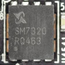 5x SM7320 IC – SM7320ESQGC-TRG DFN56-8 – Attention About Pins – Unbranded