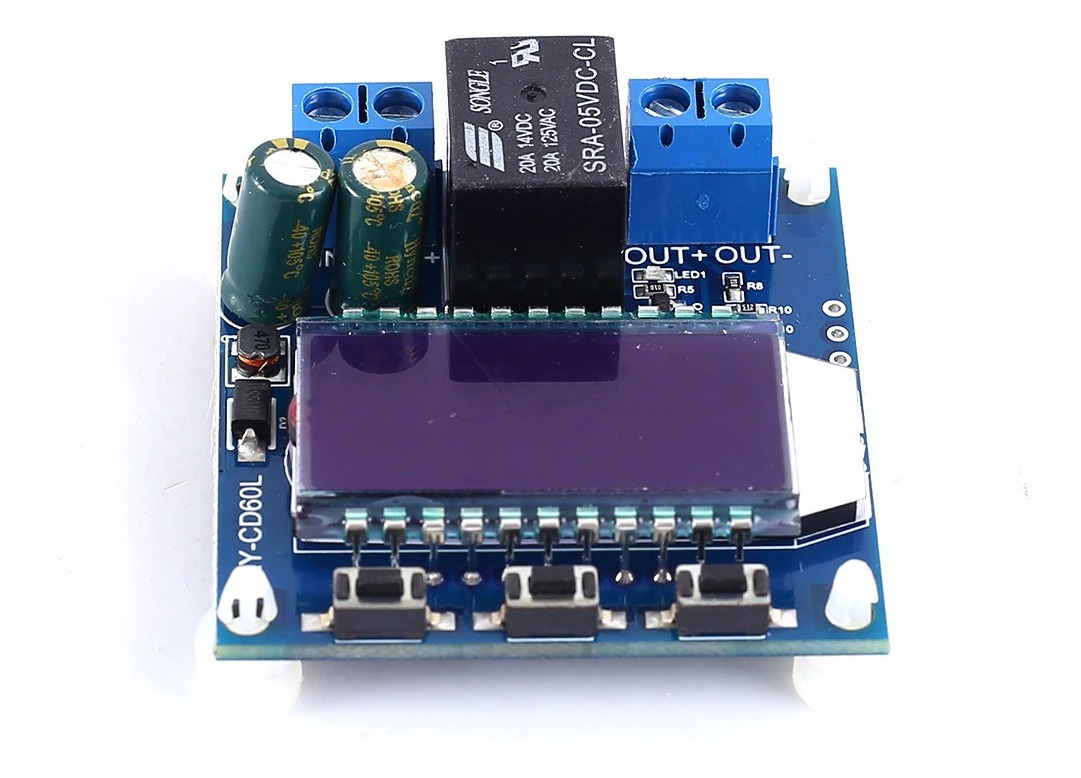 Control De Carga Y Descarga De Bateria Xy-cd60l 6v 60v - Imagen 4