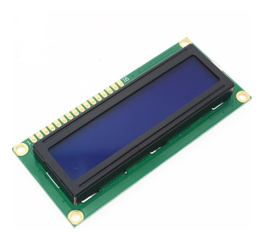 Display Lcd 16x2 1602 Azul Hd44780 Bl Arduino Pic Arm