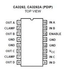 Ca 3262 Ca-3262 Ca3262 Ca3262ae Driver Cuadruple Ecu Auto - Imagen 2