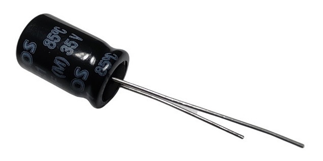 Capacitor 470 Uf 470uf 35v Electrolitico Radial X 5 Unidad