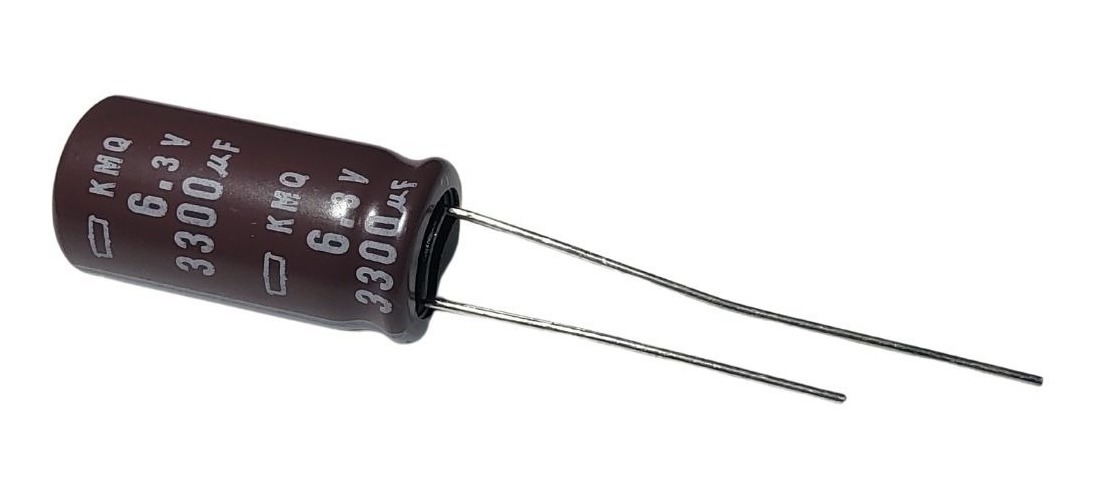 Capacitor 3300 Uf 3300uf 6.3v Electrolitico Radial Aluminio
