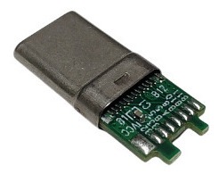Conector Usb C Macho Para Soldar 3a Sin Tapa