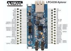 Placa Lpc4330 Xplorer Om13027 Arm Cortex M4 Dual Core Nxp - Imagen 3