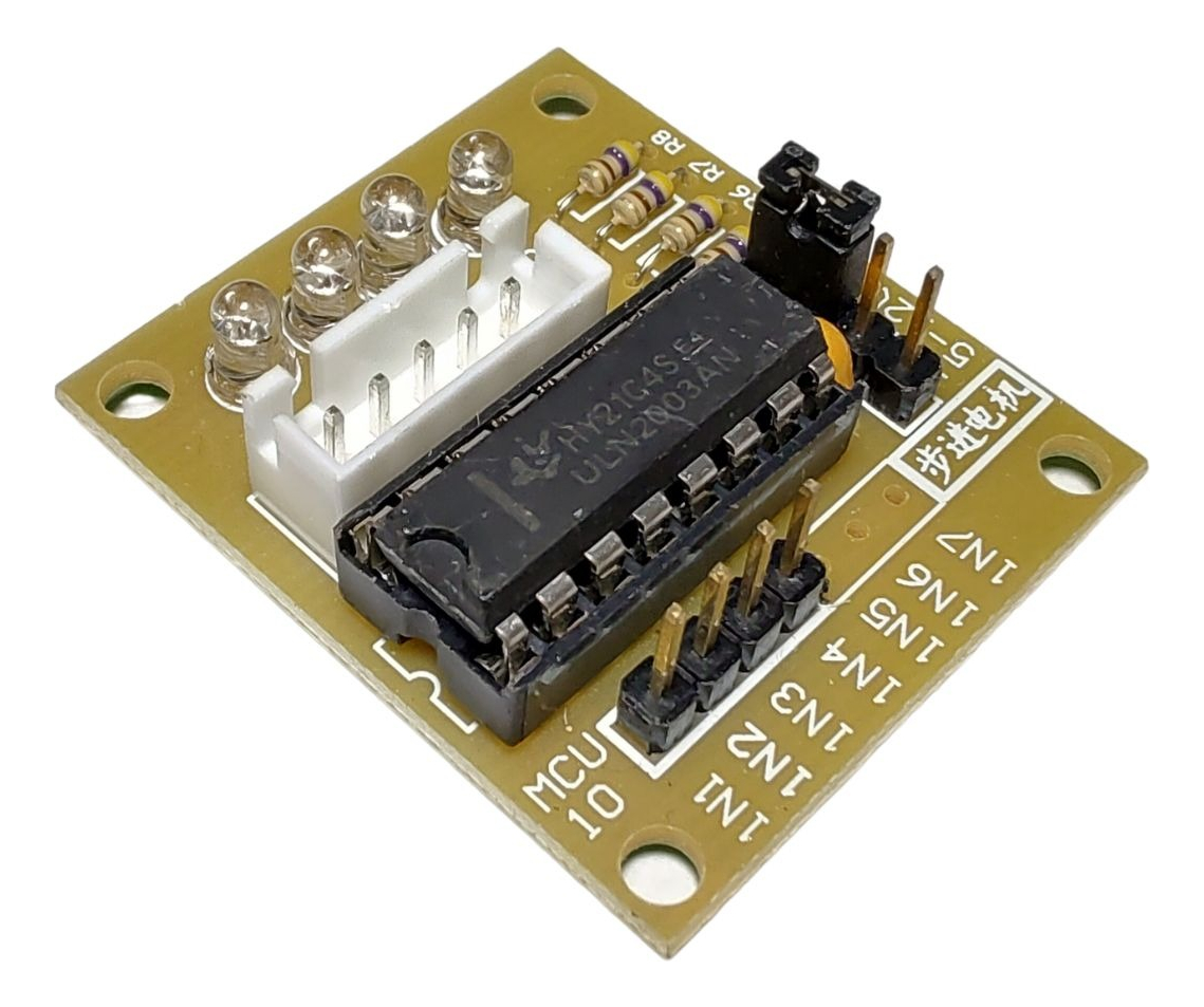 Motor Stepper Paso A Paso 5 V 4 Polos + Driver Uln2003 - Imagen 2