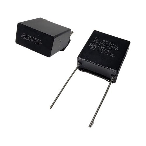 Capacitor 0.33 Uf 275 Vca Mkt 17 X 17 X 10 Mm
