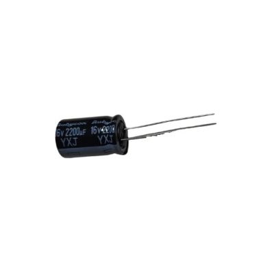 50 Stück Aluminium-Elektrolytkondensatoren 2200uF 16V – Radiale Bauform, 10x20 Mm | Für Elektronik-Reparaturen