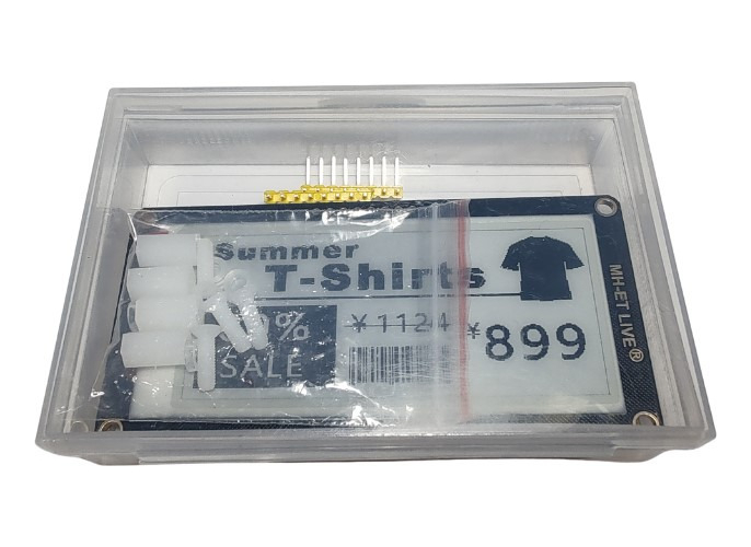 Modulo Display 2.9 Raspberry E-paper Spi 296x128 Blanco