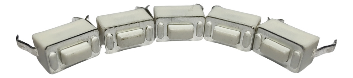 Llave Tactil 3 X 6 X 4 Mm Circuito Impreso X 5 Unidades