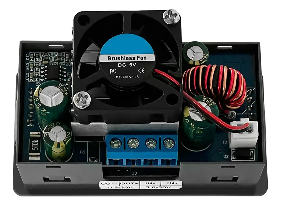 Fuente Zk-5kx Step Down Regulable 5a 0.6-36v 80w C/display - Imagen 2