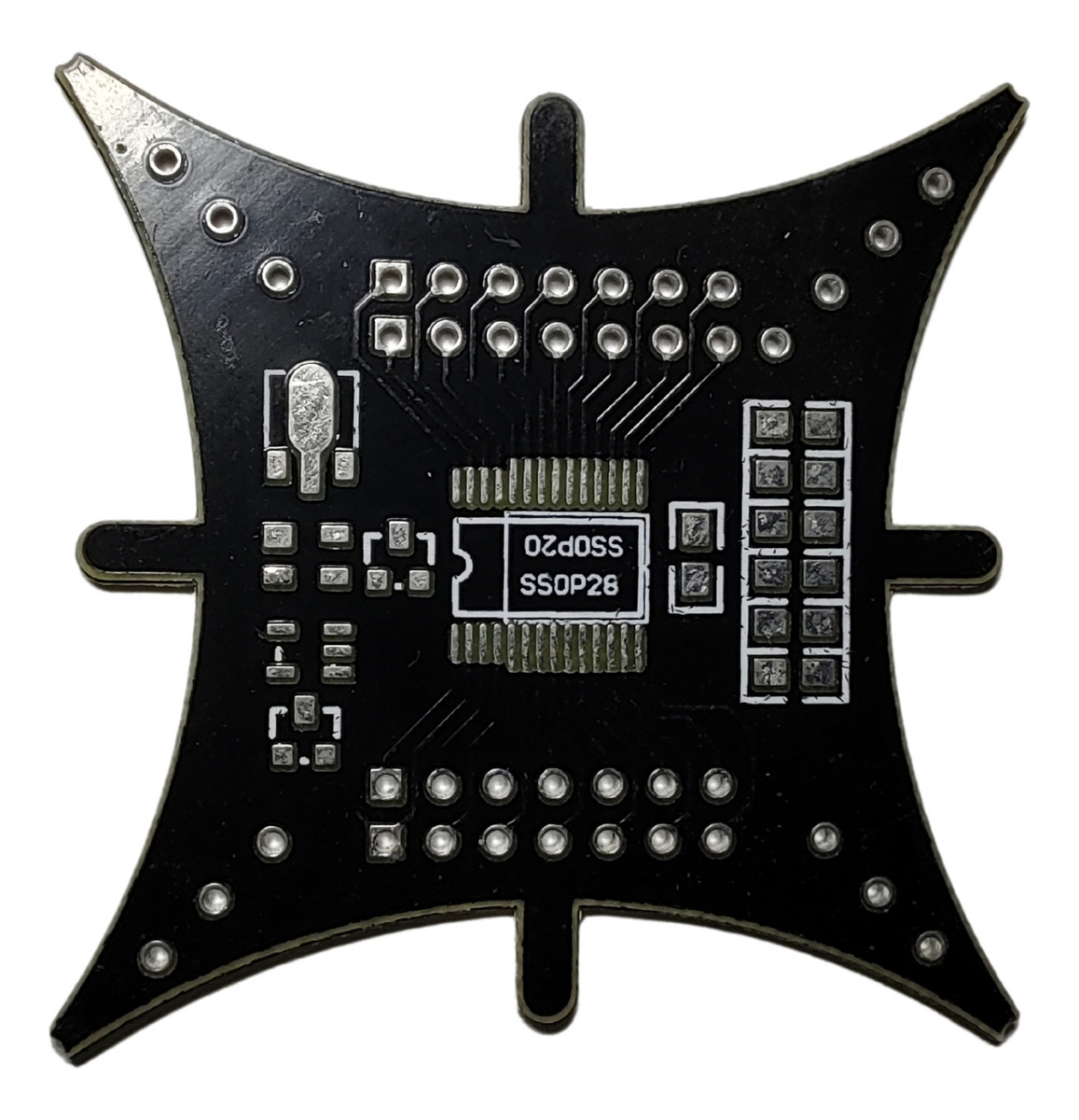 Adaptador Ssop20 Ssop28 A Pin Tipo Mariposa Experimental