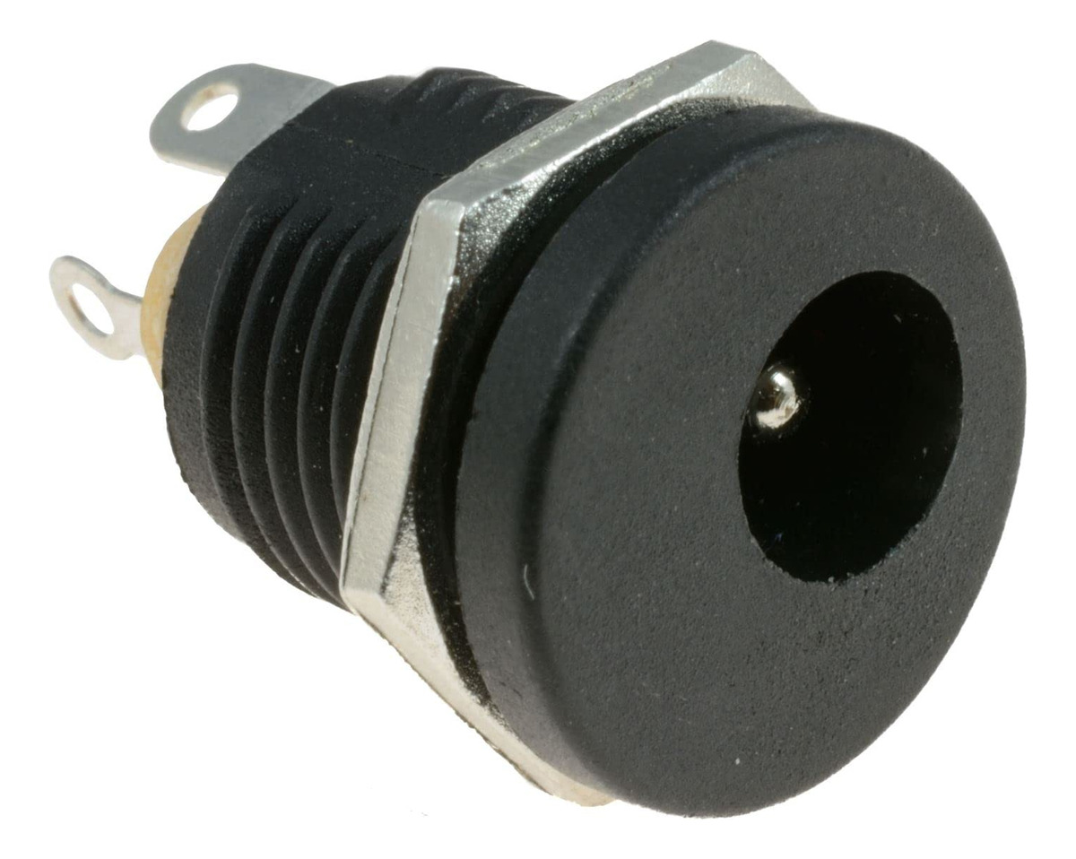 Conector Jack Dc-022 Dc 5.5 2.1mm Chasis Tuerca X 2 Unidades