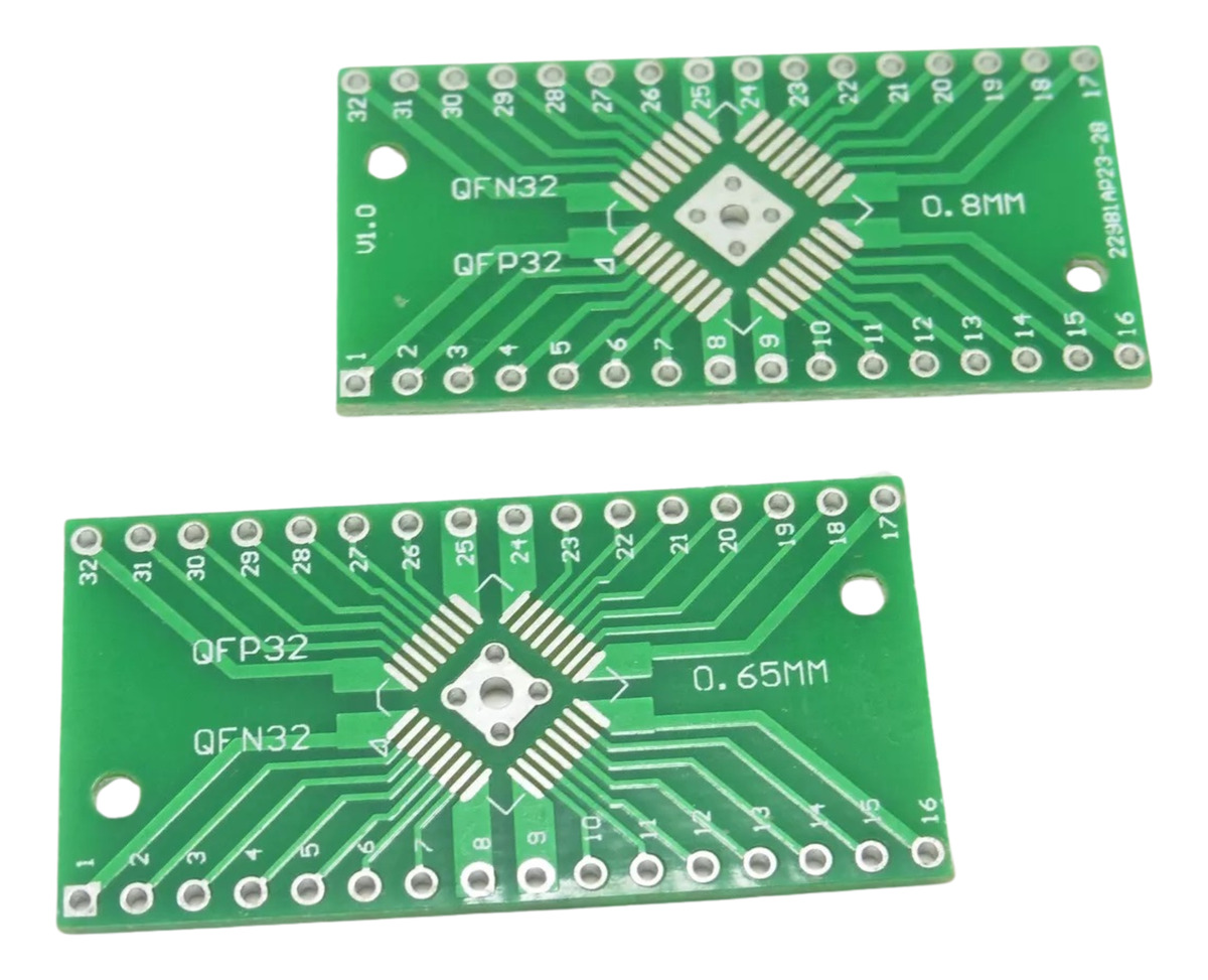 Adaptador Smd Qfp Tqfp 32 0.65mm 0.8mm A Dip32