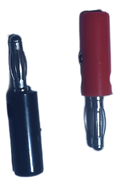 Conector Banana Plug Macho Rojo + Negro 4mm - Imagen 4