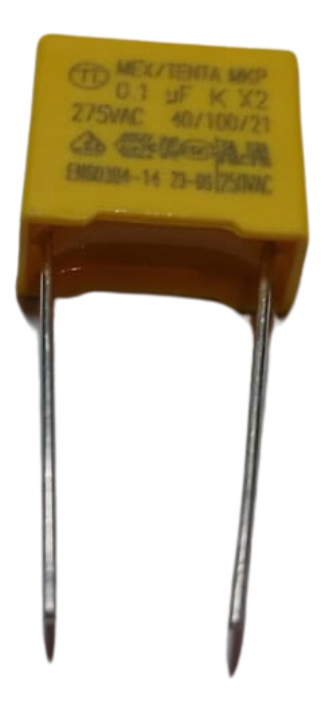 Capacitor 0.1 Uf X2 275k 275vca Mkp Polipropileno - Imagen 2