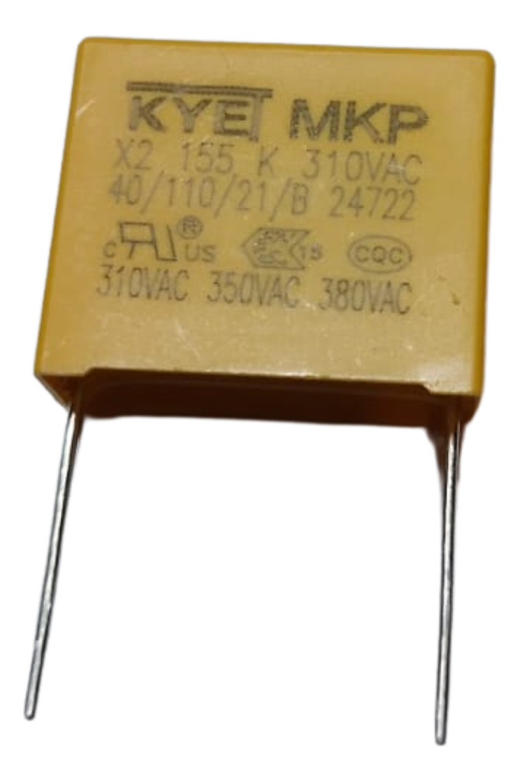 Capacitor 1.5 Uf X2 310k 310vca 305vca Mkp