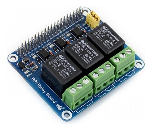 Modulo Relay Raspberry 3 Canales Hat