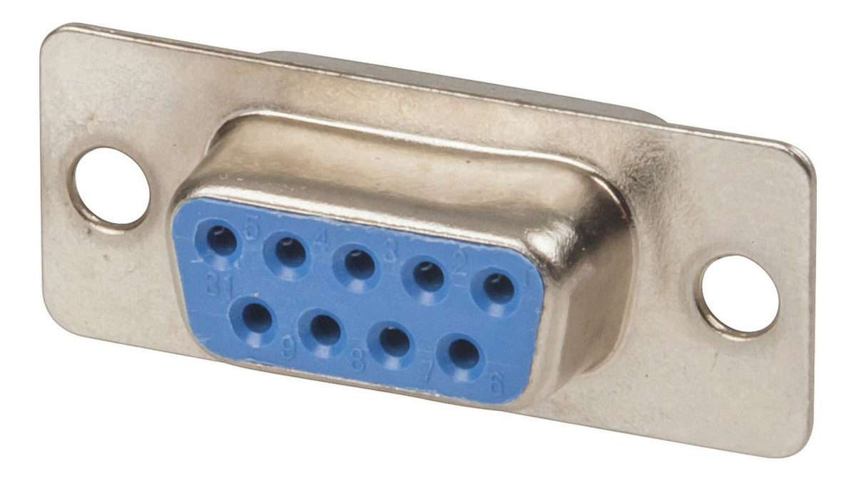 Conector Db9h Hembra Metal Soldar