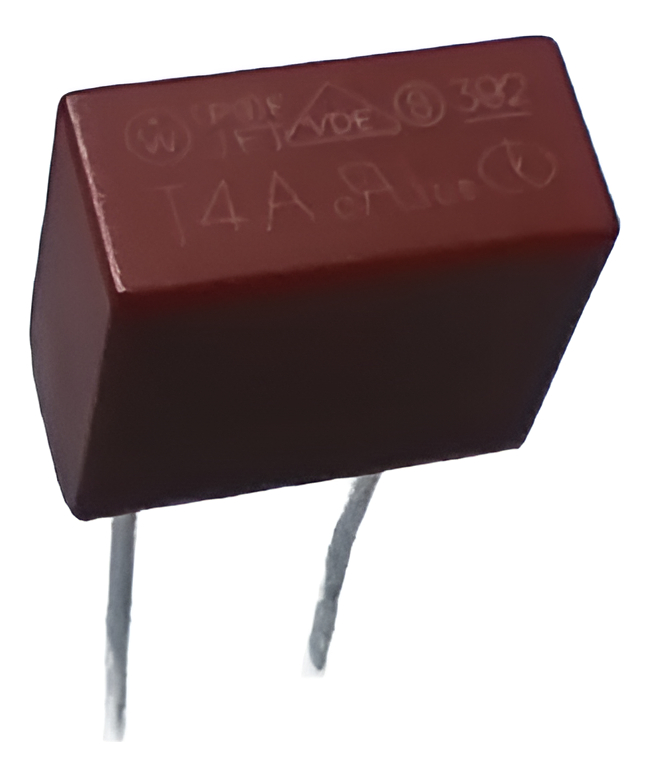 Fusible 392 Rectangular 4 A 250v 8x4mm X 5 Unidades