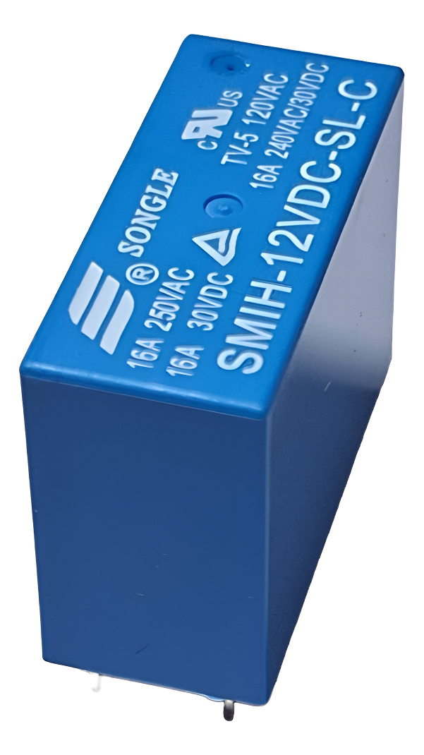 Rele Relay Smih-12vdc-sl-c 1 Pol 2 Pos 12v Songle 250vac 16a