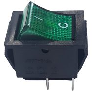 Llave Kcd1-104 Interruptor 16a 250v 2 Polos Verde Iluminado