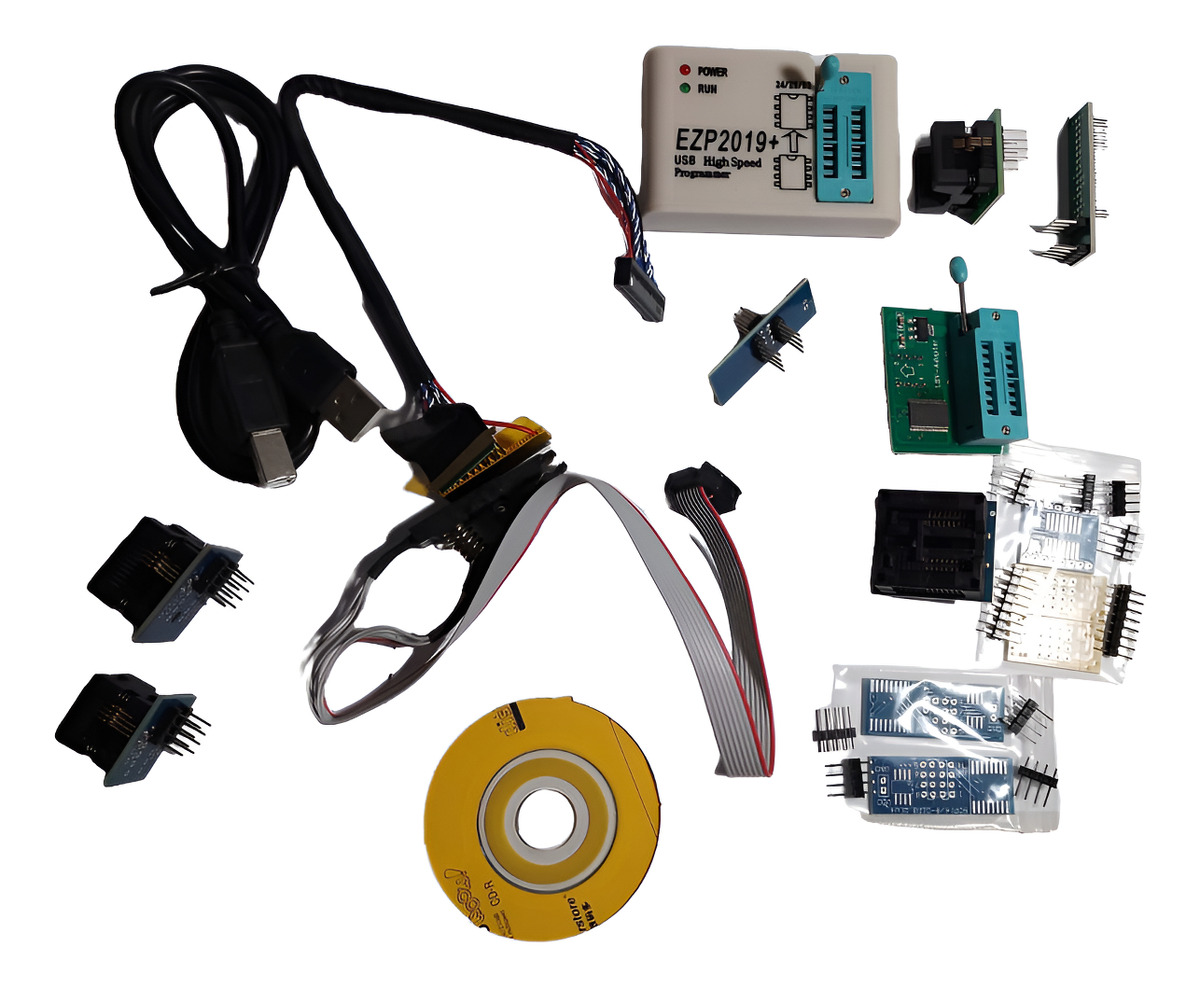 Programador Ezp2019+ 24/25/26/93 Usb Spi Con Accesorios