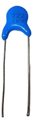 Capacitor 2.2 Nf 222 1kv 1000v Ceramico Pack 10 Unidades - Imagen 4
