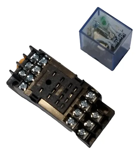 Rele Relay My4nj Hh54 4 Polo 2 Posiciones 24v 5a C/ Base - Imagen 5