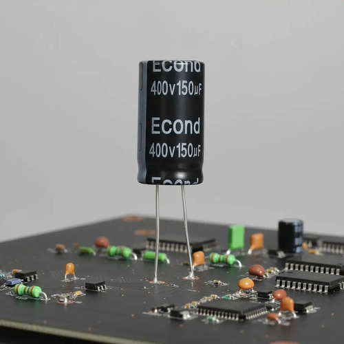 Capacitor 150 Uf 150uf 400v Electrolitico Radial 18x32mm - Imagen 3