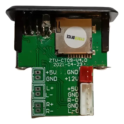 Modulo Mini Controlador Mp3 Wma Tf Sd Usb Control Remoto - Imagen 4