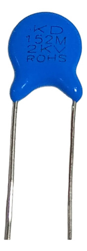 Capacitor 1.5 Nf 152 2kv 2000v Ceramico Pack 10 Unidades - Imagen 2