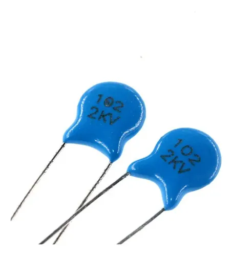 Capacitor 1 Nf 102 2kv 2000v Ceramico Pack 10 Unidades