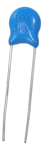 Capacitor 100 Pf 101 3kv 3000v Ceramico Pack 10 Unidades - Imagen 2