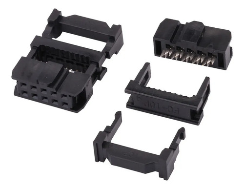 Conector Idc 2x5 Vias Hembra Cable Plano 2.54 Mm Separacion - Imagen 2