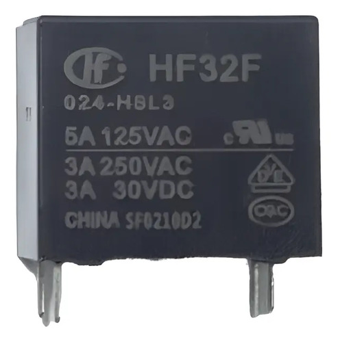 Hf32f 024-hsl3 Hf32f-024-hsl3 Rele Relay Hongfa 24v 5a Spst