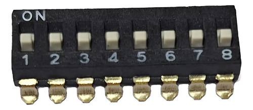 Dip Switch 8 Posiciones Smd Interruptor Pitch 2.54mm - Imagen 4