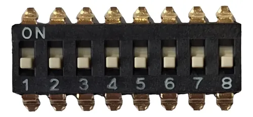 Dip Switch 8 Posiciones Smd Interruptor Pitch 2.54mm - Imagen 3