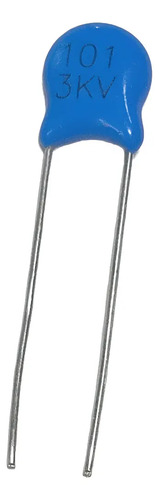 Capacitor 100 Pf 101 3kv 3000v Ceramico Pack 10 Unidades - Imagen 3