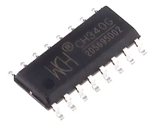 Ch340 Ch340g Ch 340g Ch-340g Usb 2.0 Uart Soic16 - Imagen 2