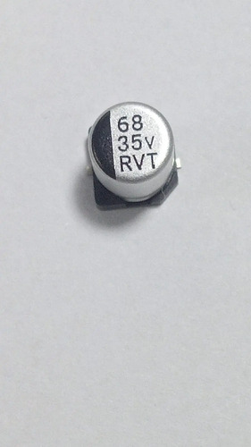 Capacitor Aluminio 68 Uf Microfarad 35 V Smd - Imagen 2