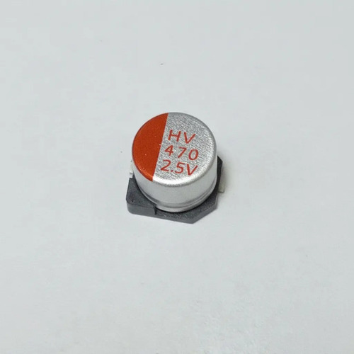 Capacitor 470 Uf 2.5 V Aluminio Smd