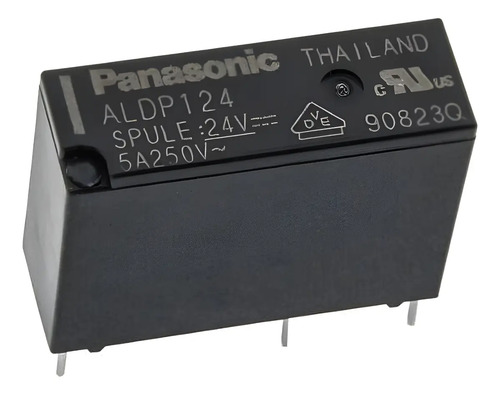 Aldp124w Rele Relay 24 1 Polo 1 Posiciones 24 V 250vac 5a