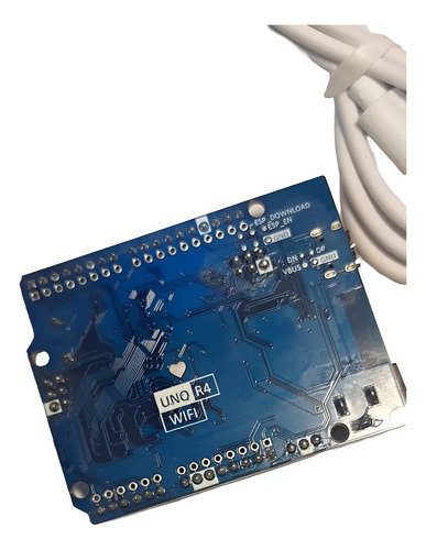 Arduino Uno R4 Wifi Compatible Esp32-s3-mini-1 Cable Usb C - Imagen 4