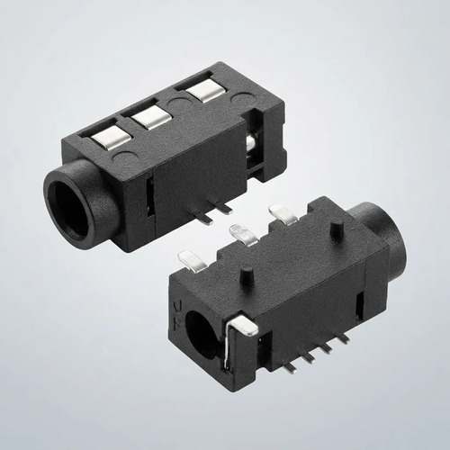 Conector Auricular Hembra 3.5mm Negro Smd - Imagen 5