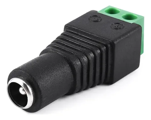 Conector Power Hembra 5.5x2.1 A Bornera 2 Vias